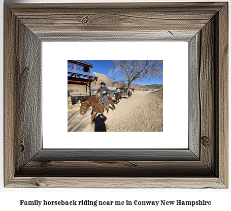 family horseback riding near me in Conway, New Hampshire